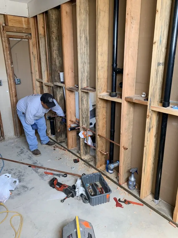 Commercial rough-in plumbing for Gas Line Repair in Vadnais Heights